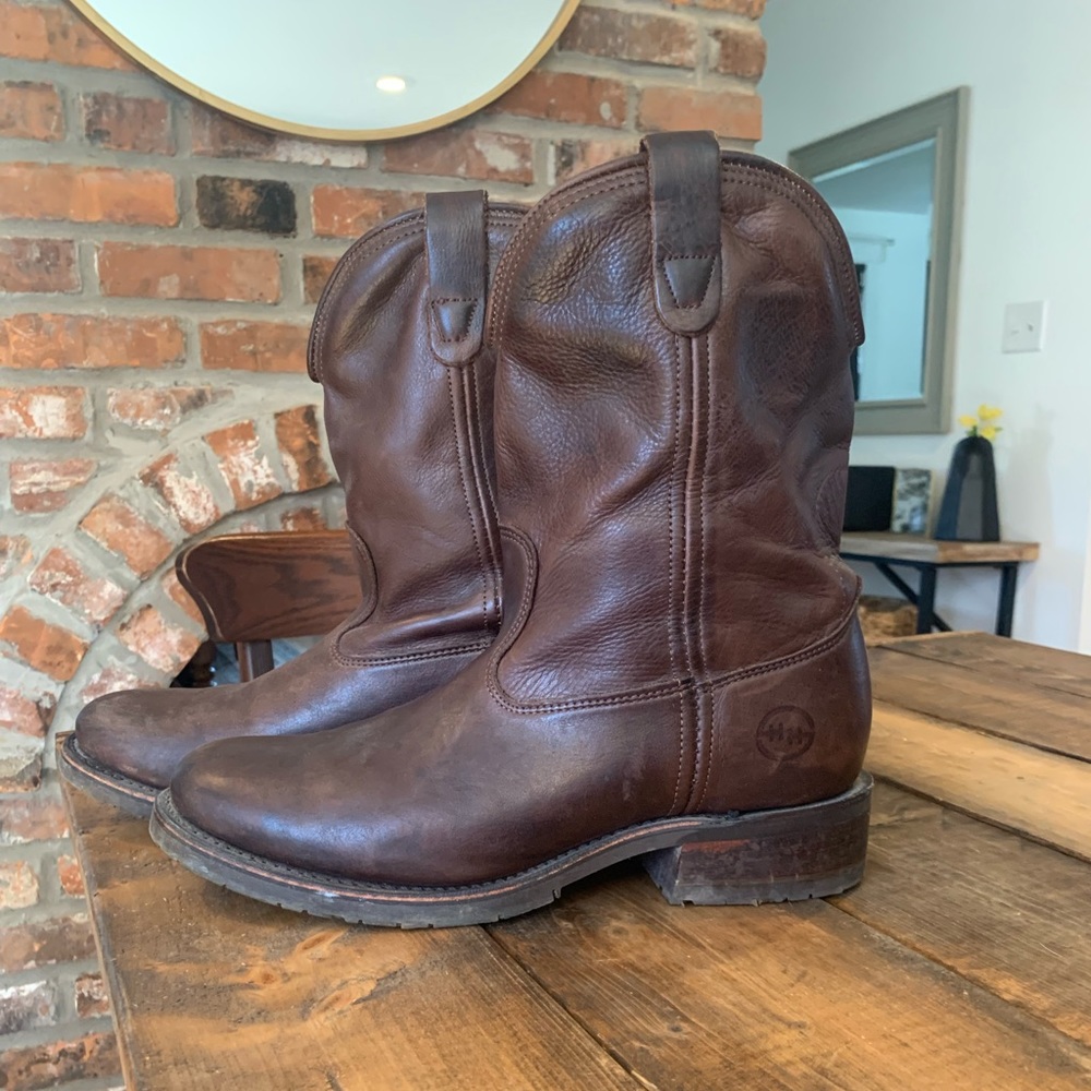 Double H Round Toe Leather Work Boots (SH2510)